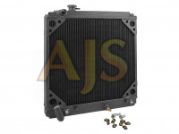 Радиатор алюминиевый Toyota DYNA LY201 LY211 3L 52мм AТ AJS (черный)