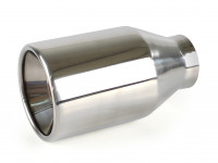 Насадка на глушитель 57х102мм (хром)