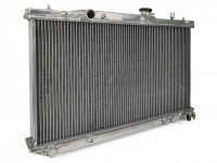 Радиатор алюминиевый Toyota Caldina ST215GTT турбо 40 мм АT AJS (серый)