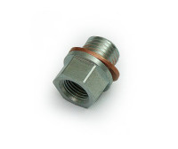 Адаптер M12*1.25-1/8 мама сталь