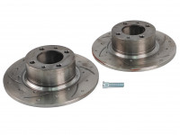 Тормозные диски перед АТС ВАЗ 2101-07, cпорт с перфорацией