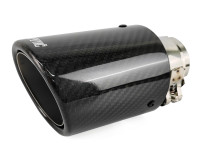 Насадка на глушитель Akrapovic style карбон с подсветкой 51х89мм