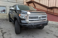 Бампер силовой передний BMS URBAN для Toyota Tundra 14-21 (Полимерное покрытие)