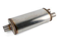 Бочка выхлопная Magnaflow style выхода Y76мм*3 длина 570мм*300мм