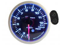 Датчик DEPO температуры выхлопных газов ЕГТ c варнингами и пиками 52мм WA серия