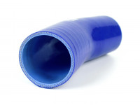 Патрубок силиконовый 20 градусов 70 мм (синий)
