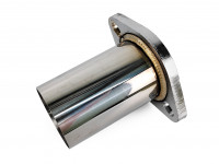 Фланец с отводом для глушителей AJS (54мм)