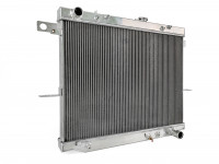 Радиатор алюминиевый Toyota Land Cruiser 100 1FZFE, 1HZ 98+ 50мм AT AJS