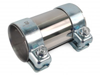 Соединитель для глушителей 63х125мм SS409