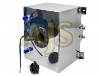 Бак топливный алюминиевый 30л, алюминиевая крышка