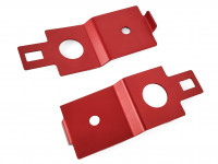 Крепеж радиатора Subaru 02-07 Mishimoto style красный