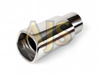 Насадка на глушитель 60х81мм (хром)