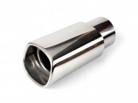 Насадка на глушитель 60х81мм (хром)