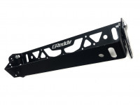 Крепление для номера авто (складное) Greddy алюминий (черный)