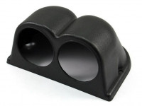 Подиум под датчик 52мм прямой двойной (черный) (черный)