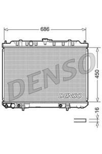Радиатор двигателя Denso Nissan X-Trail T30 QR25DE 02-13
