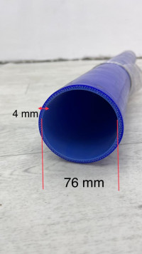 Шланг армированный 76мм 1 метр (фиолетовый)