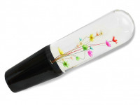 Насадка на ручку КПП цветок 200мм (черный)