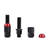 Болты колесные M14*1.5 шляпка 33мм сталь+алюминий (черный)