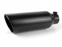 Насадка на глушитель черная 63х100мм