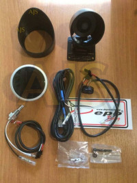 Датчик DEPO температуры масла 7 цветов с пиками и варнингами 60мм