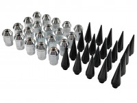 Гайки колесные Blox nut сталь+алюминий M12x1.25 (черный)