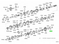 Подшипник КПП для Toyota Aisin W57 90363-22007
