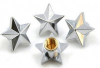 Ниппельные колпачки сувенирные звезды 4шт