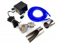 Заслонка выхлопная вакуумная с пультом и отводами 51мм закрытая