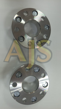 Проставки ступичные AJS 5х114.3 ЦО 60.1 25мм резьба М12*1.50 (Toyota, Lexus) УЦЕНКА