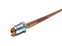 Трубка тормозная 750мм медная VAG