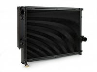 Радиатор алюминиевый BMW E36 3 series 91-00 40 мм AT AJS (черный)