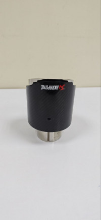 Насадка на глушитель Akrapovic style с карбоном 63/102 (глянец) УЦЕНКА