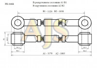 LY Тяга панара с регулировкой задняя Toyota Land Cruiser 200 07-21