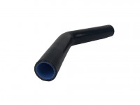 Патрубок силиконовый 45 градусов 42 мм 150*150 мм (черный)