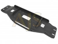 Площадка под лебедку в штатный бампер Nissan Patrol Y61