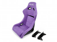Сиденье спортивное ковш LM SPG замша размер - L (фиолетовый)