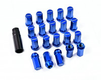 Гайки колесные Rays style M12x1.25 44мм (синий)