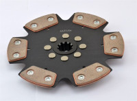 диск сцепления керамический AJS ВАЗ 2101-2107 Getrag BMW, 6 лепестков, бездемпфер, металлокерамика