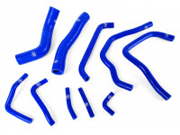 Патрубки системы охлаждения Toyota Land Cruiser HDJ80 HDJ81 1HD 4.2L 10шт (синий)