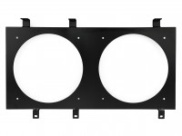 Диффузор радиатора Subaru Impreza GDB 01-07 AJS  (черный)