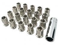 Гайки колесные Rays style M12х1.5 35мм (хром)