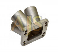 Фланец коллектора литой Т3, T4 на 4 раннера