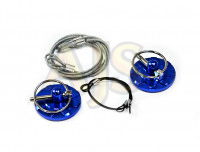 Замки капотные с тросиком №2