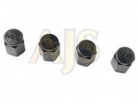 Ниппельные колпачки rays style (4шт) (черный)