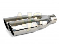 Насадка на глушитель 63х200мм двойная