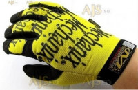 перчатки Mechanix желтые (L) (L)