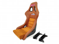 Сиденье спортивное ковш LM Prisma PVC размер - L (коричневый)