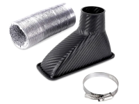 Впускной раструб прямоугольный с гофрой