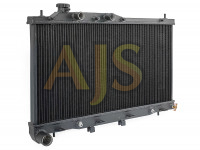 Радиатор алюминиевый Subaru Outback 3.0L V6 03-09 26мм AT AJS (серый)